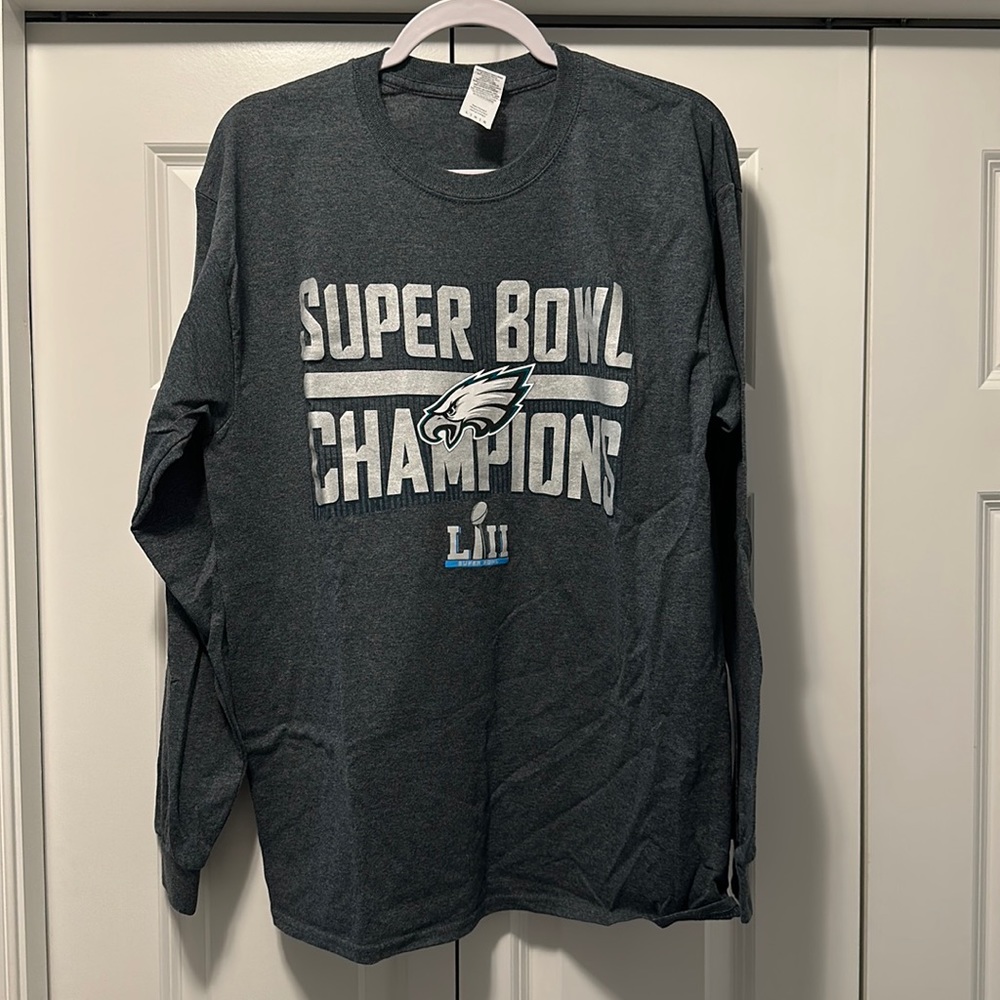 Eagles Super Bowl champions long sleeve t-shirt.